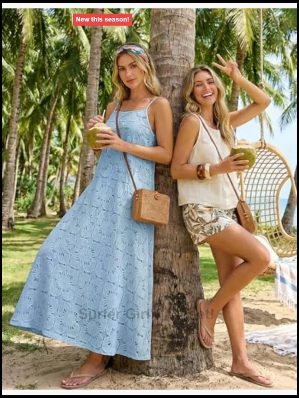 Spaghetti Strap Maxi Dress with Lace Eyelet and Pockets Boho Wedding Guest - Picture 3 of 7